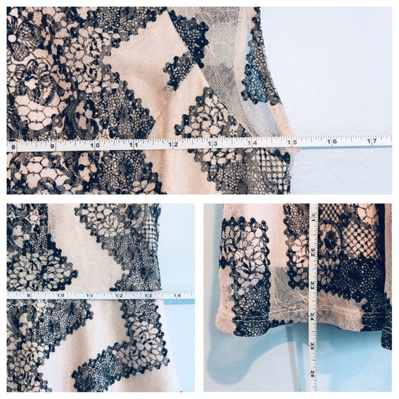 Beautiful Black & White Lace Dress by Love & 🔥 - Picture 7 of 8